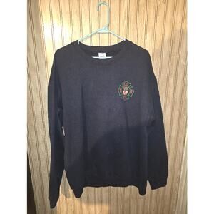 FDNY Crewneck Christmas Pullover Sweater Size Large